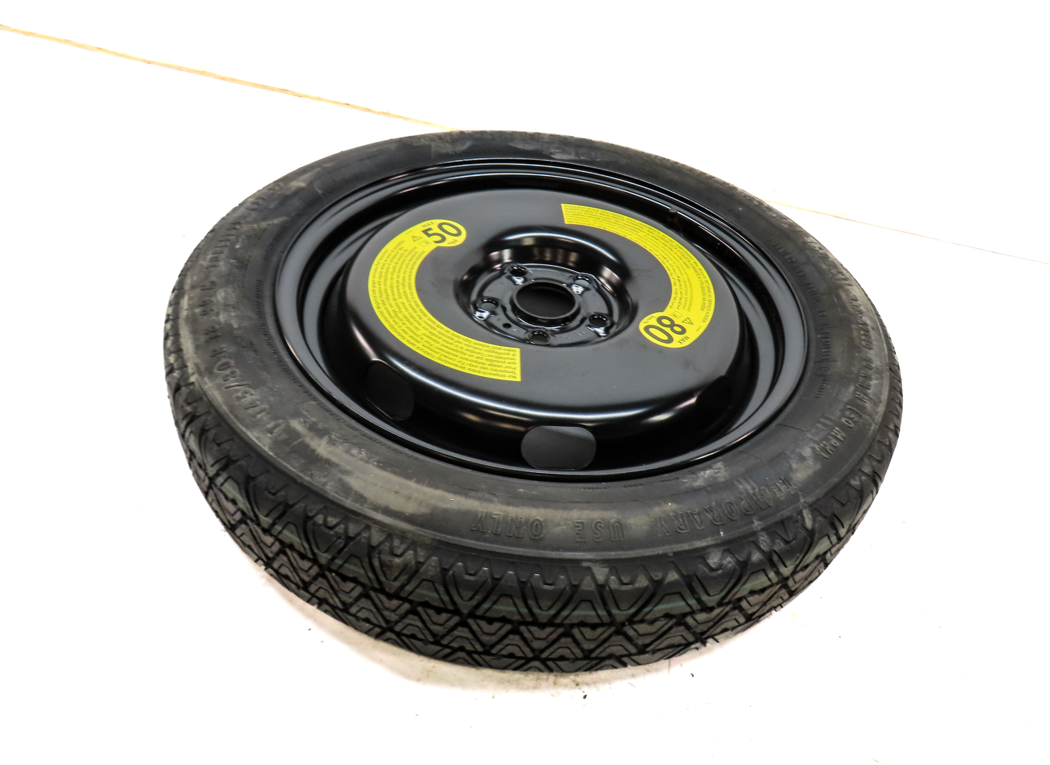 2015-2018 AUDI Q3 (8U) 18x4 SPARE TIRE WHEEL RIM (STEEL) — exact item pictured